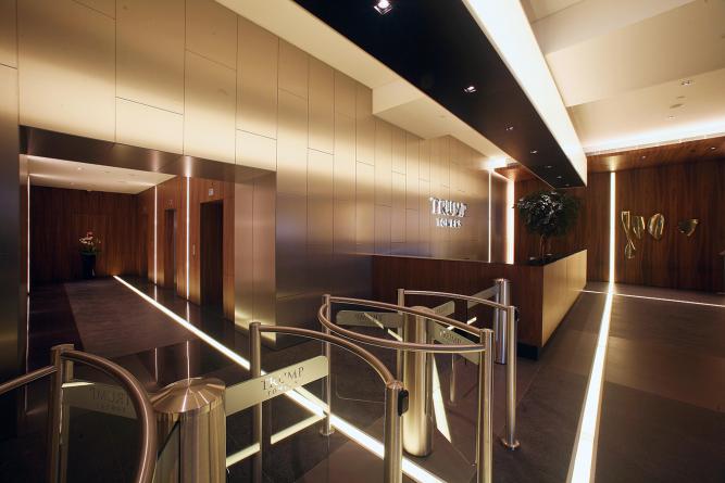 Trump Towers Office Tower Entrance Lobby